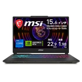 Cyborg-15-A13UCK-4169JP [ 15.6型 / フルHD(144Hz) / i7-13620H / RTX3050 / RAM:16GB / SSD:512GB / Windows 11 Home / ブラック&スケルトン ]