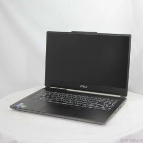 【中古】MSI(エムエスアイ) 〔展示品〕 Cyborg 15 A13V Cyborg-15-A13UCK-4169JP ブラック&スケルトン 【258-ud】