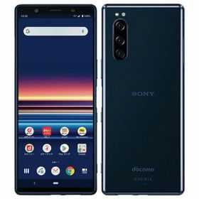 【中古】【安心保証】 Xperia 5 SO-01M[64GB] docomo ブルー