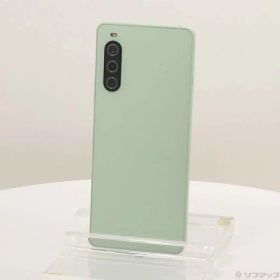 【中古】SONY(ソニー) Xperia 10 V 128GB セージグリーン SOSAY4 Softbank SIMフリー 【349-ud】