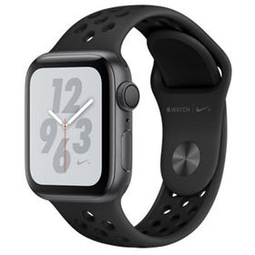 Apple Watch Nike+ Series 4 GPSモデル 40mm スペースグレイアルミニウムケースとアンスラサイト/ブラックNikeスポーツバンド [MU6J2J/A]（本体状態難） スマートウォッチ
