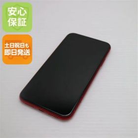 美品 SIMフリー iPhone 11 64GB プロダクトレッド スマホ 本体 白ロム 土日祝発送OK 08000