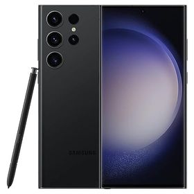 韓国版 スマートフォン GALAXY S23 ULTRA 512GB(SIMフリー/ファントムブラック) [SM-S918N]（箱・説明書・USBケーブル欠品） 携帯電話