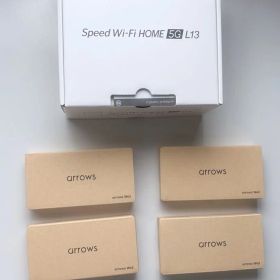 Speed Wi-Fi HOME 5G L13 + arrows We2 4台