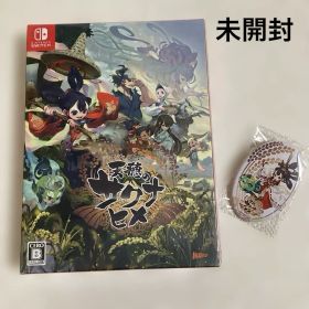 未開封 任天堂swithソフト 天穂のサクナヒメ 特典付き（缶バッチ）