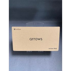 アローズ(arrows)の新品未使用 SIMフリー Arrows We2 64GB ライトオレンジ色(スマートフォン本体)