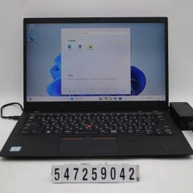 Lenovo ThinkPad X1 Carbon 6th Gen Core i5 8350U 1.7GHz/8GB/256GB(SSD)/14.0W/FHD(1920x1080) タッチパネル/Win11 【547259042】