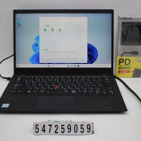 Lenovo ThinkPad X1 Carbon 6th Gen Core i5 8350U 1.7GHz/8GB/256GB(SSD)/14.0W/FHD(1920x1080) タッチパネル/Win11 【547259059】