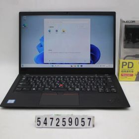 Lenovo ThinkPad X1 Carbon 6th Gen Core i5 8350U 1.7GHz/8GB/256GB(SSD)/14.0W/FHD(1920x1080) タッチパネル/Win11 【547259057】