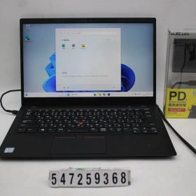 Lenovo ThinkPad X1 Carbon 6th Gen Core i5 8350U 1.7GHz/8GB/256GB(SSD)/14.0W/FHD(1920x1080) タッチパネル/Win11 【547259368】