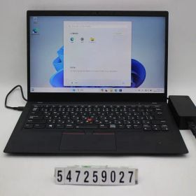 Lenovo ThinkPad X1 Carbon 6th Gen Core i5 8350U 1.7GHz/8GB/256GB(SSD)/14.0W/FHD(1920x1080) タッチパネル/Win11 【547259027】