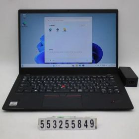 Lenovo ThinkPad X1 Carbon 8th Gen Core i5 10210U 1.6GHz/8GB/256GB(SSD)/14W/FHD(1920x1080)/Win11 【553255849】