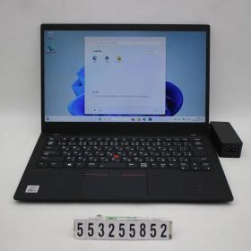 Lenovo ThinkPad X1 Carbon 8th Gen Core i5 10210U 1.6GHz/8GB/256GB(SSD)/14W/FHD(1920x1080)/Win11 【553255852】