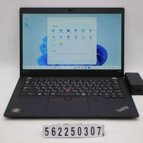 Lenovo ThinkPad X395 Ryzen 5 Pro 3500U 2.1GHz/8GB/256GB(SSD)/13.3W/FHD(1920x1080)/Win11 【562250307】