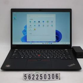 Lenovo ThinkPad X395 Ryzen 5 Pro 3500U 2.1GHz/8GB/256GB(SSD)/13.3W/FHD(1920x1080)/Win11 【562250306】