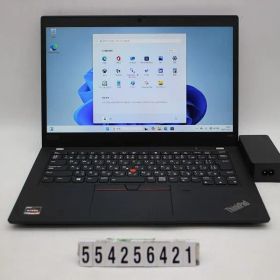 Lenovo ThinkPad X395 Ryzen5 3500U 2.1GHz/16GB/256GB(SSD)/13.3W/FHD(1920x1080)/Win11 【554256421】