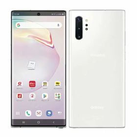 【SIMロック解除済】docomo Galaxy Note10+ (Plus) SC-01M Aura White SAMSUNG 当社3ヶ月間保証 中古 イオシス