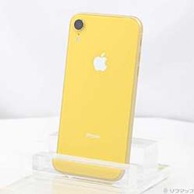 〔中古品〕 iPhoneXR 256GB イエロー MT0Y2J／A SIMフリー ［6.1インチ液晶／Apple A12］〔中古品〕 iPhoneXR 256GB イエロー MT0Y2J／A SIMフリー ［6.1インチ液晶／Apple A12］