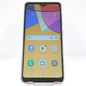 Galaxy A21 シンプル SCV49 au ホワイト c15618