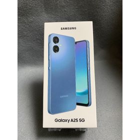 ギャラクシー(Galaxy)の新品未開封 SIMフリー Galaxy A25 5G 64GB ブルー色(スマートフォン本体)