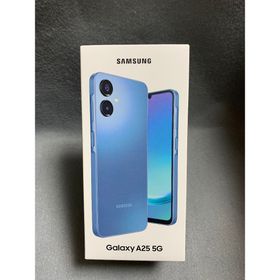 ギャラクシー(Galaxy)の新品未開封 SIMフリー Galaxy A25 5G 64GB ブルー色(スマートフォン本体)