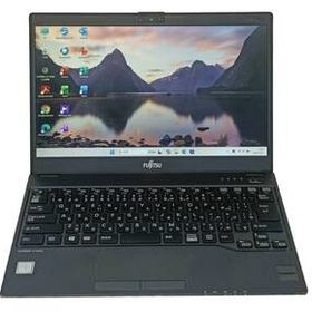 【驚速 FUJITSU U938/S i5-7300U 2.6GHz x4+8GB+M.2 SSD256GB 13.3インチワイドノートPC】Win11+Office2021/WEBカメラ A112209