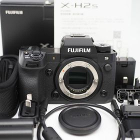 フジフイルム(富士フイルム)の■18745ショット■ FUJIFILM X-H2S ブラック ■極上品■(ミラーレス一眼)