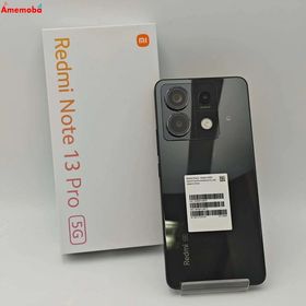 Redmi Note 13 Pro 5G 8GB/256GB ミッドナイトブラック XIG05 AU