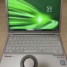 【ほぼ美品/累積2570時間】Panasonic Let’s note CF-SV8 Windows11 SSD256GB メモリ8GB Core i5 ナソニック レッツノート DVDドライブ