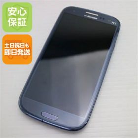 【中古】 良品中古 SC-06D ブルー(ブラック) 安心保証 即日発送 DoCoMo スマホ SAMSUNG GALAXY S 3 本体 白ロム 土日祝発送OK