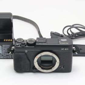 AB (良品) FUJIFILM 富士フィルム X-E1 ボディ ブラック 初期不良返品無料 9-1