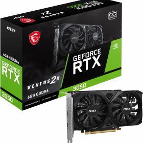MSI GeForce RTX 3050 VENTUS 2X E 6G OC グラフィックスカード VD8926