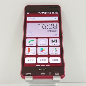 BASIO3 KYV43 au レッド c15025