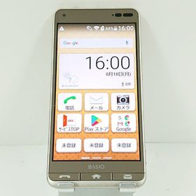 BASIO3 KYV43 au ゴールド c13984