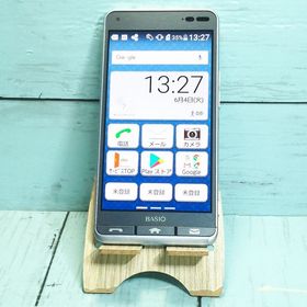 au 京セラ BASIO3 KYV43 ブルー 891