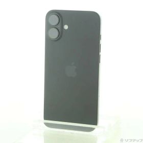 〔中古品〕 iPhone16 Plus 256GB ブラック MXVG3J／A SIMフリー【262】