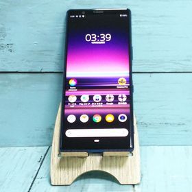 au Xperia5 SOV41 ブルー 835