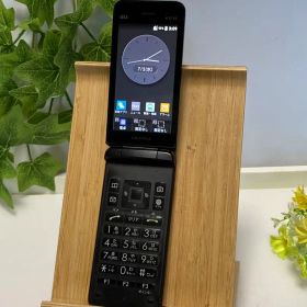 au GRATINA KYF42 ブラック SIMロック解除済み ナノシム