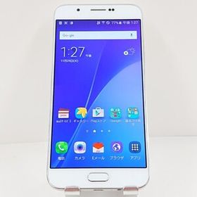 Galaxy A8 SCV32 au ホワイト 送料無料 即決 本体 c15620