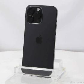 〔中古品〕 iPhone16 Pro Max 512GB ブラックチタニウム MYWL3J／A SIMフリー【262】