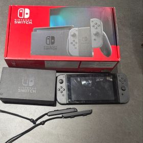 Nintendo Switch 本体 グレー 箱付き ジャンク品