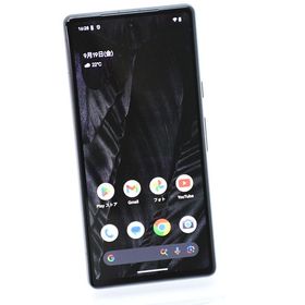 【美品】docomo SIMフリー Google Pixel7a 128GB チャコール