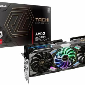 【10%ポイント・要エントリー】ASRock Radeon RX 9070XT Taichi 16G OC トリプルファンクーラー装備 オーバークロック仕様のグラフィックボード｜RX9070XT TC 16GO