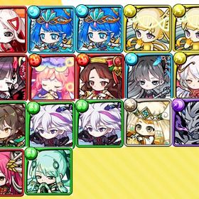 四天王コンプ+ビャクレン+ガーンディーヴァ+イヴ＆シンラ+ヘブン+デス+ヘル 虹結晶3350個 | ポコダン(ポコロンダンジョンズ)のアカウントデータ、RMTの販売・買取一覧