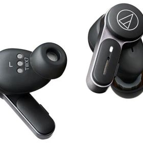 【新品・4営業日で発送】audio-techinca ワイヤレスイヤホン ATH-TWX7 BK アッシュブラック