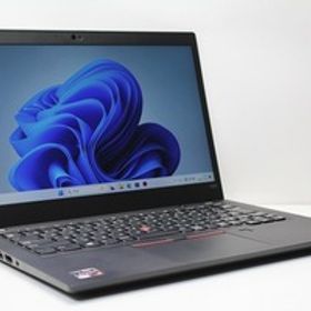 ノートパソコン 中古 Windows11 Lenovo ThinkPad X395 Ryzen 5 PRO 3500U メモリ8GB SSD256GB WPS offce搭載 カメラ 値下げ