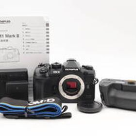 極上品☆オリンパス Olympus OM-D E-M1 Mark III ブラック ボディ ショット数5092回 おまけHLD-9付 ###15075