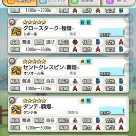 初期アカ／馬蹄石個6300↑☆5種牡馬90株↑特別調教師たくさん | ダビマス(ダービースタリオンマスターズ)のアカウントデータ、RMTの販売・買取一覧