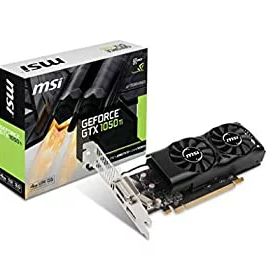 【中古】「未使用品」MSI ロープロファイル対応 グラフィックスカード GEFORCE GTX 1050 TI 4GT LP