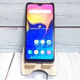 au Galaxy A20 SCV46 Black 804